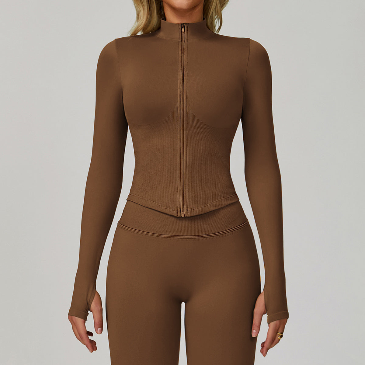 Zip-Up Long Sleeve