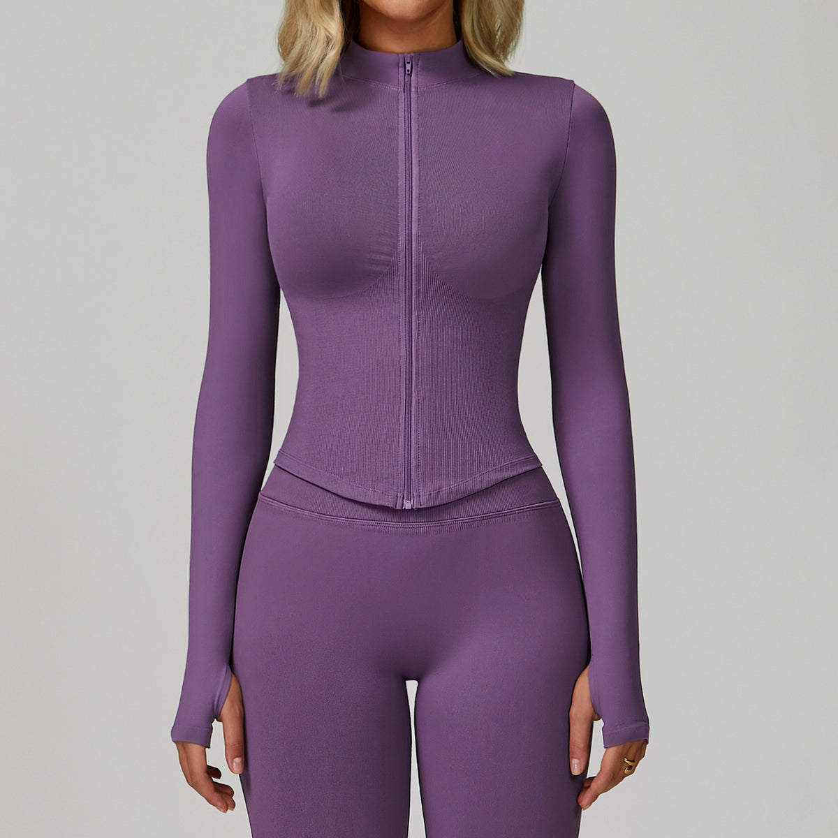 Zip-Up Long Sleeve