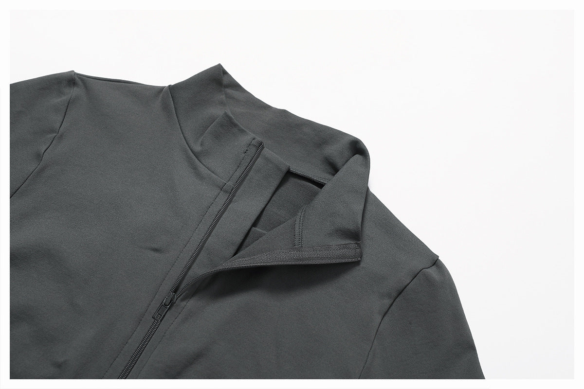 Zip-Up Long Sleeve