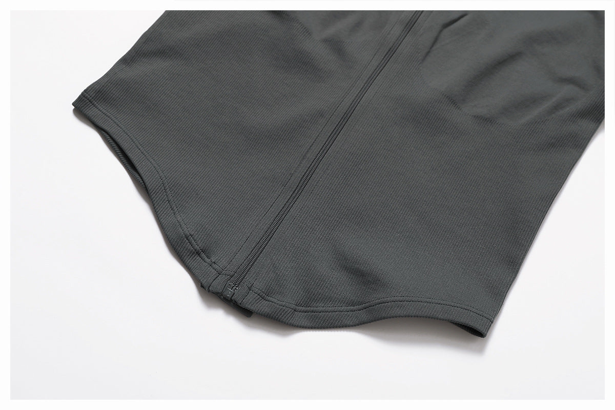Zip-Up Long Sleeve