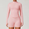 Zip-Up Long Sleeve
