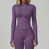 Zip-Up Long Sleeve