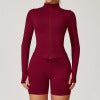 Zip-Up Long Sleeve