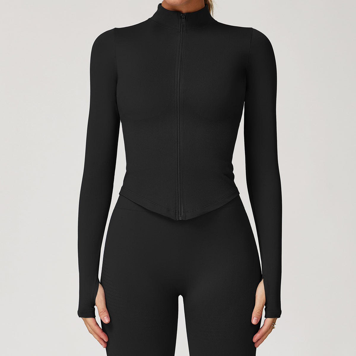 Zip-Up Long Sleeve