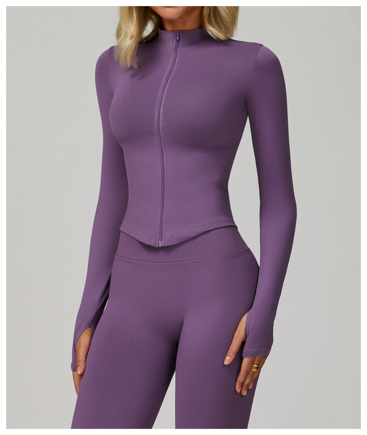 Zip-Up Long Sleeve