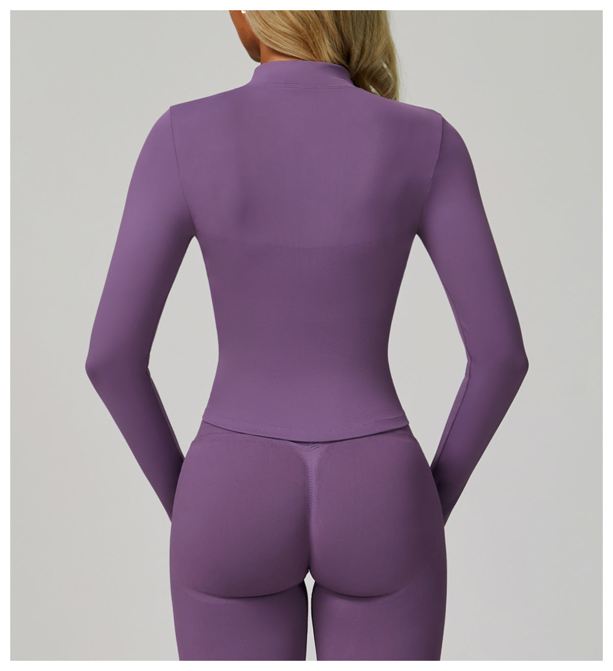Zip-Up Long Sleeve