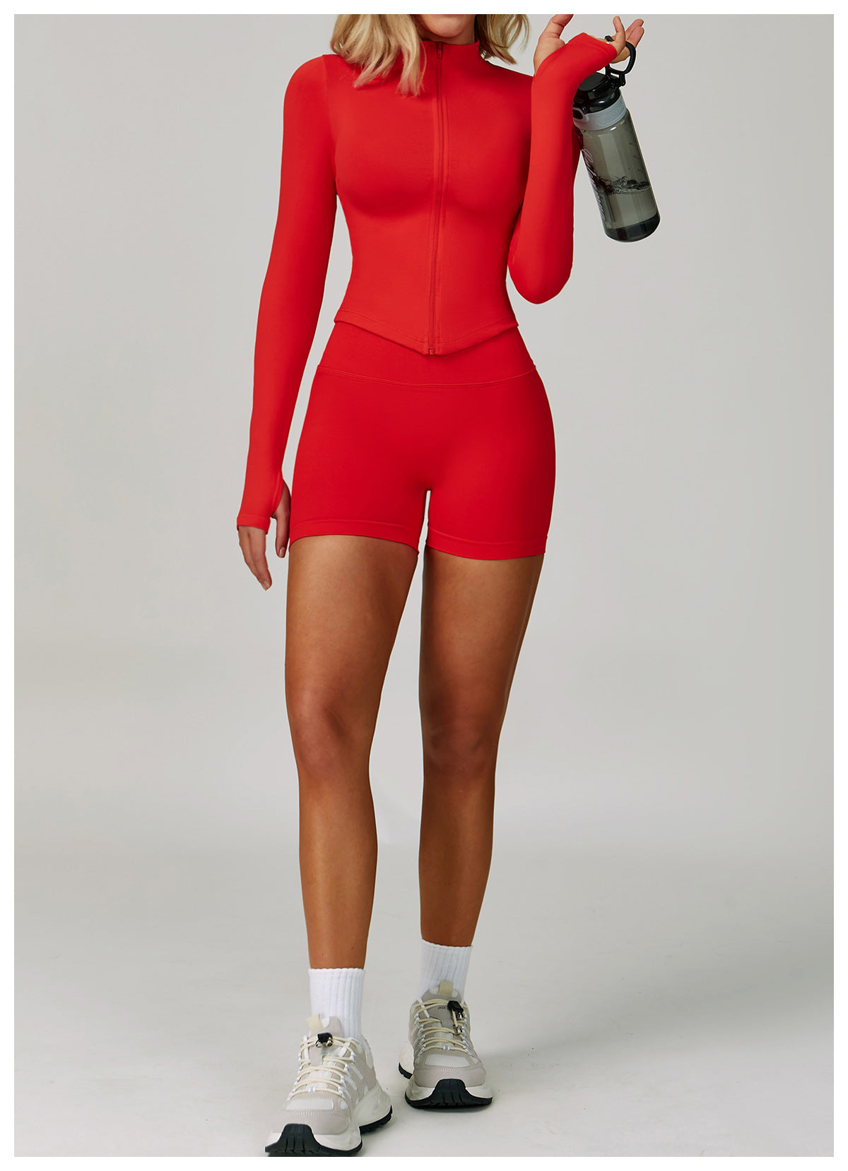 Zip-Up Long Sleeve