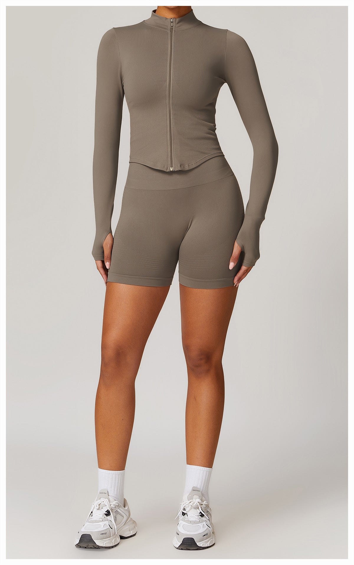 Zip-Up Long Sleeve