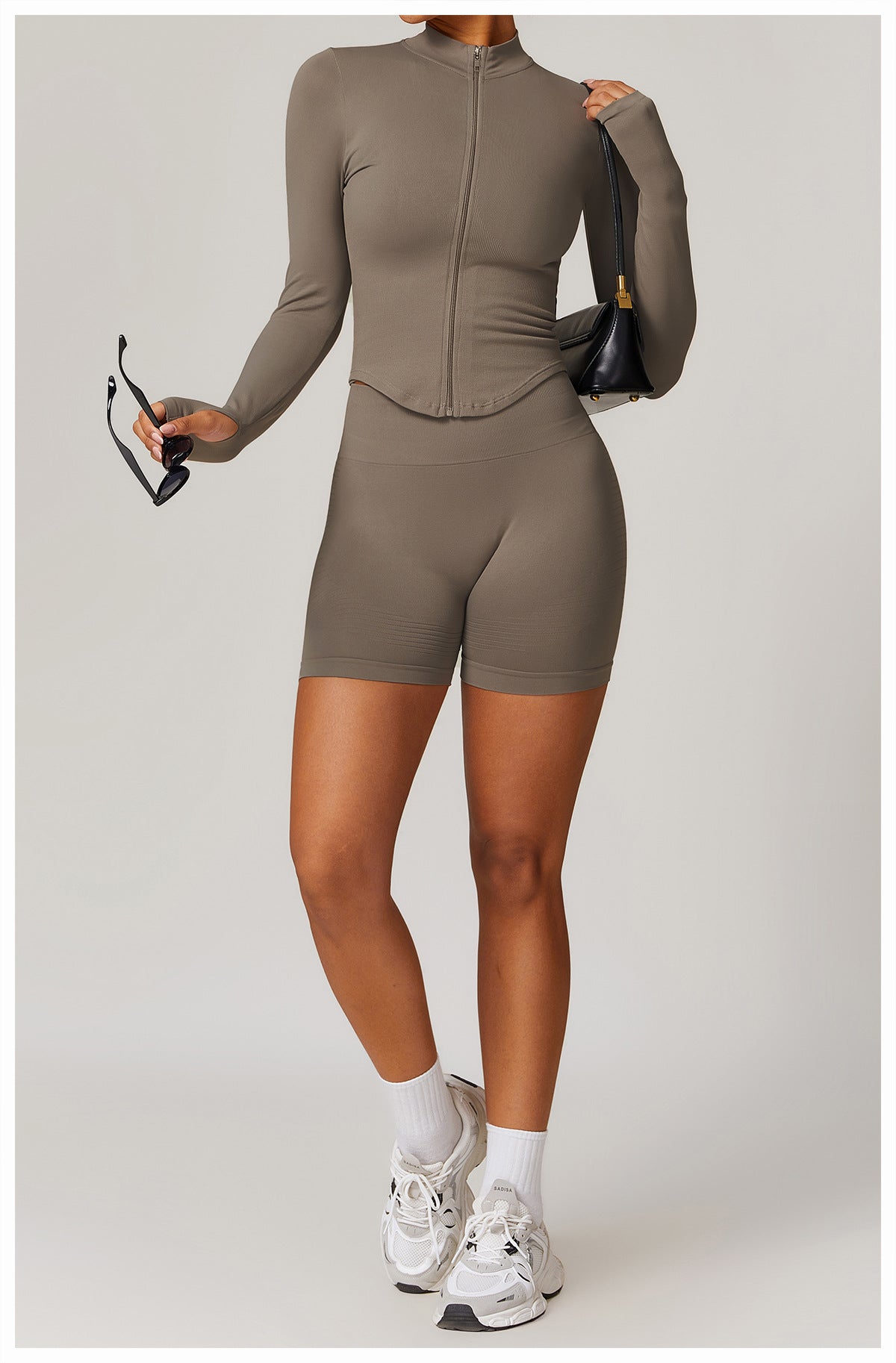 Zip-Up Long Sleeve