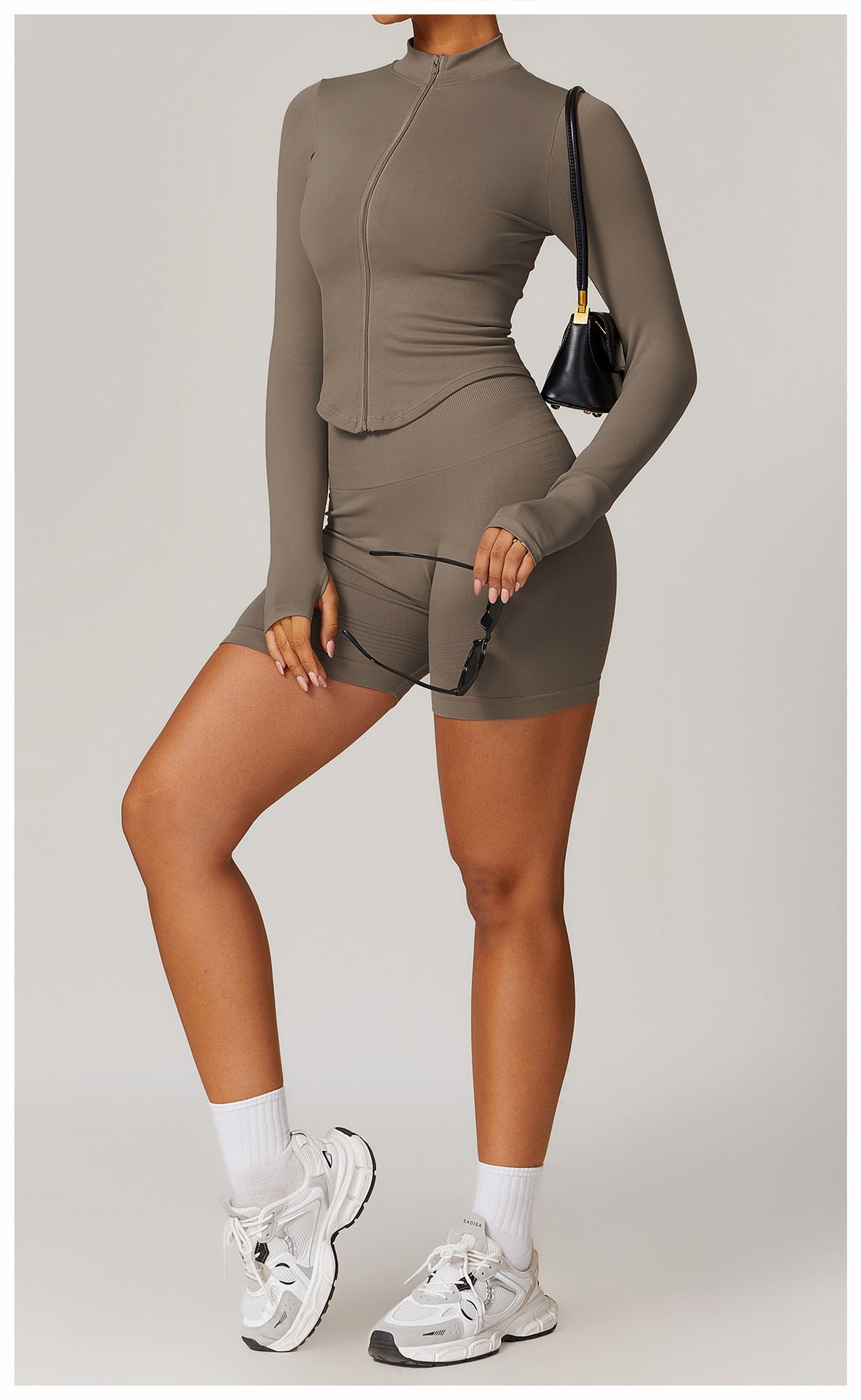 Zip-Up Long Sleeve
