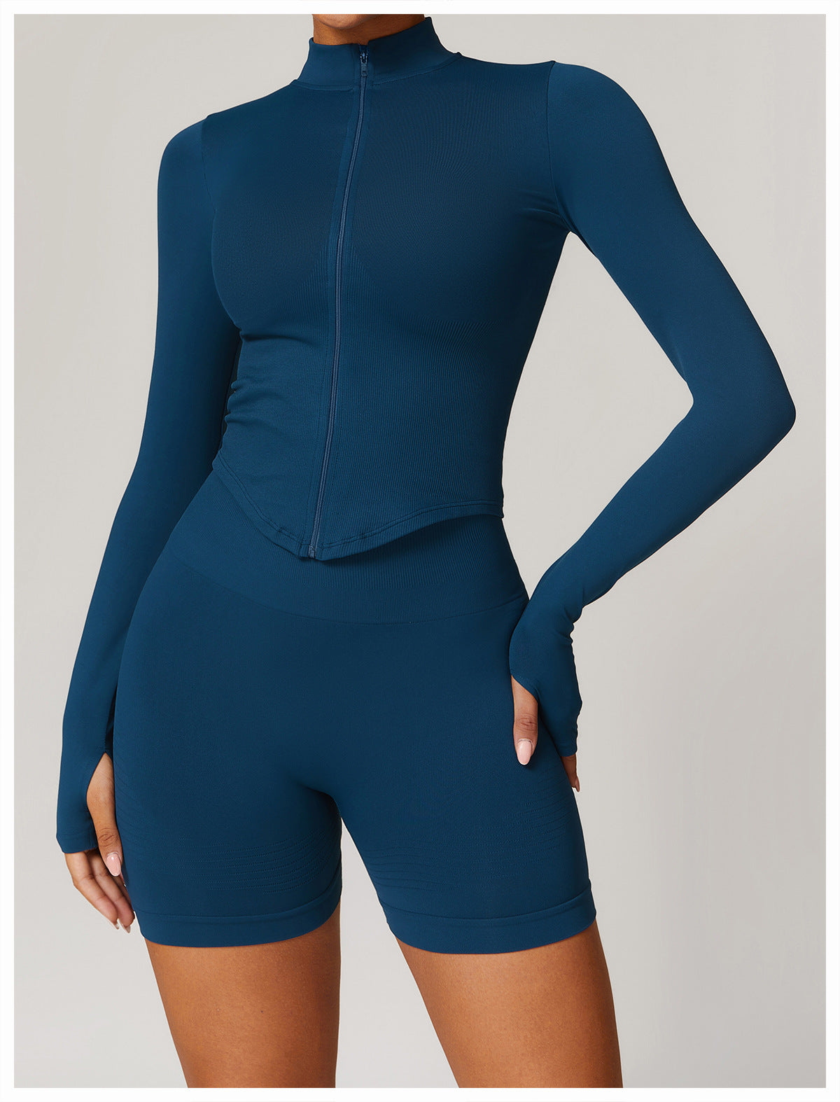Zip-Up Long Sleeve