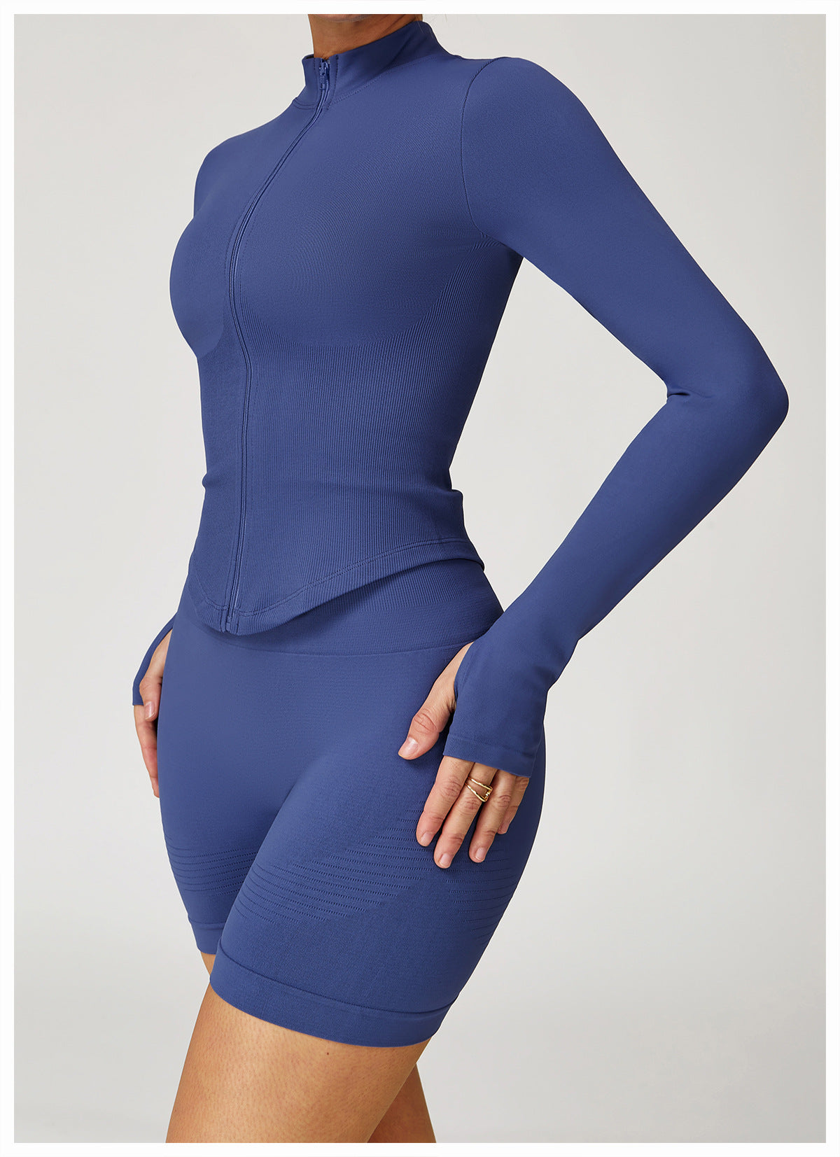 Zip-Up Long Sleeve