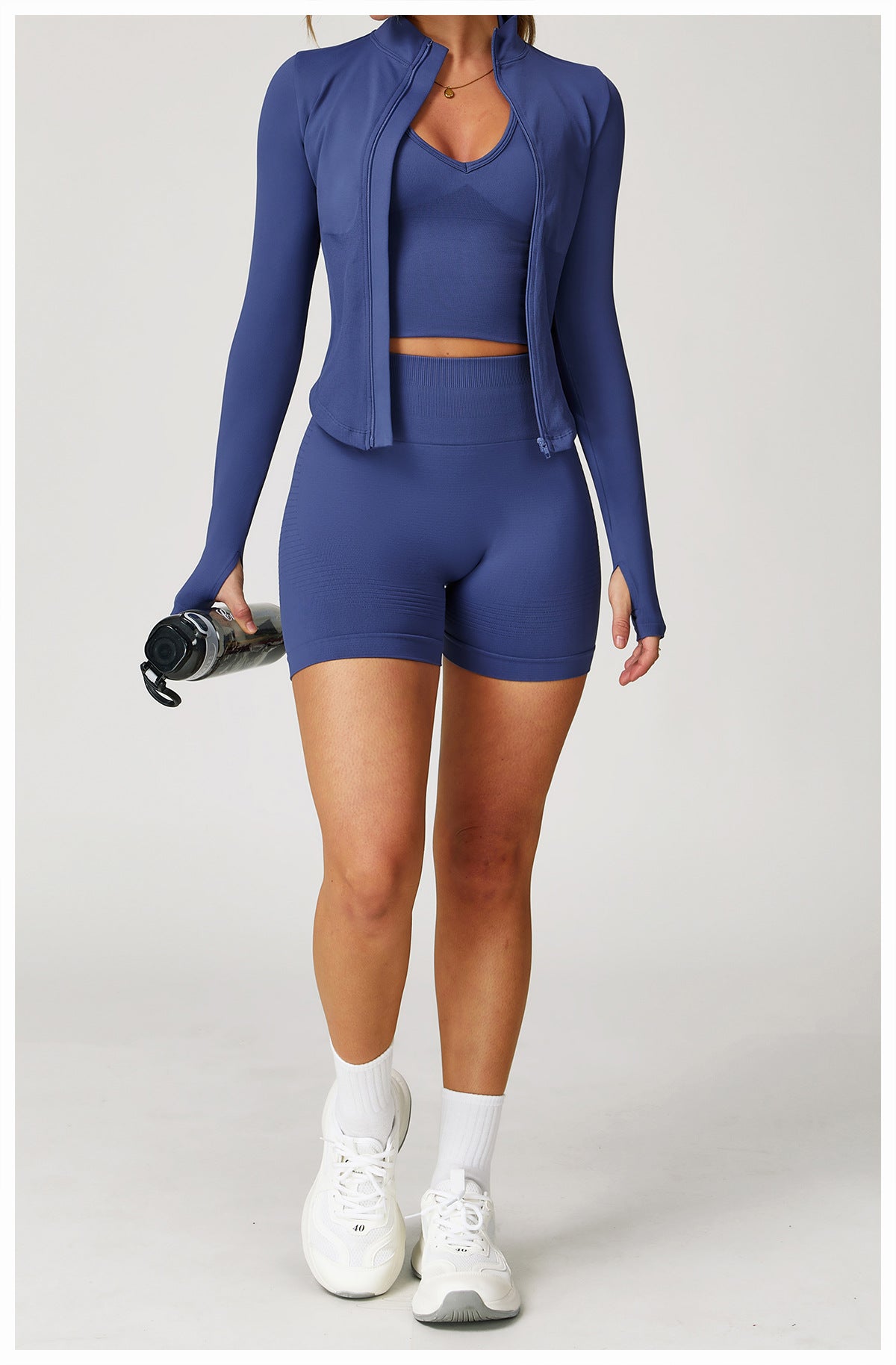 Zip-Up Long Sleeve