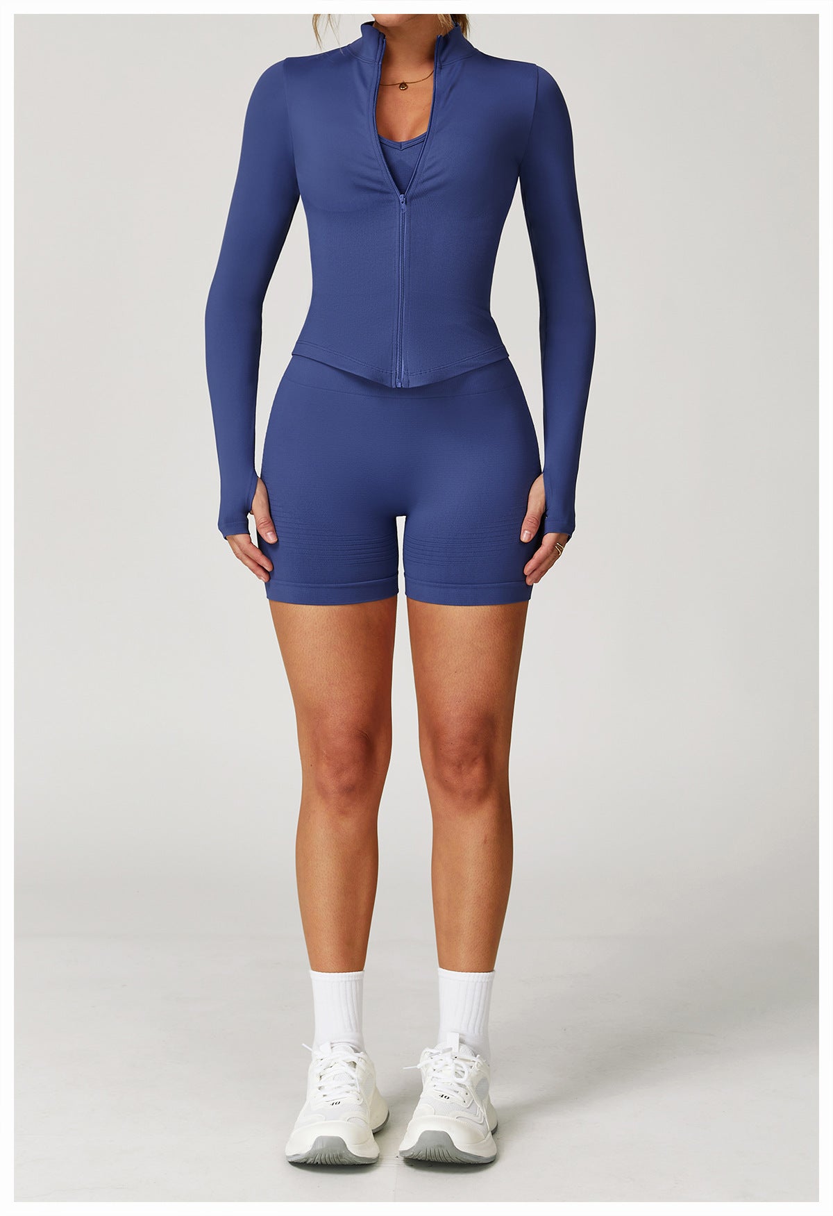 Zip-Up Long Sleeve