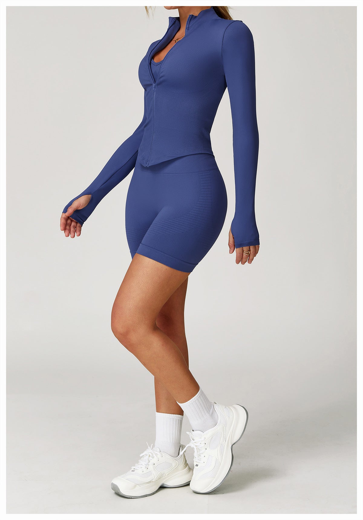 Zip-Up Long Sleeve