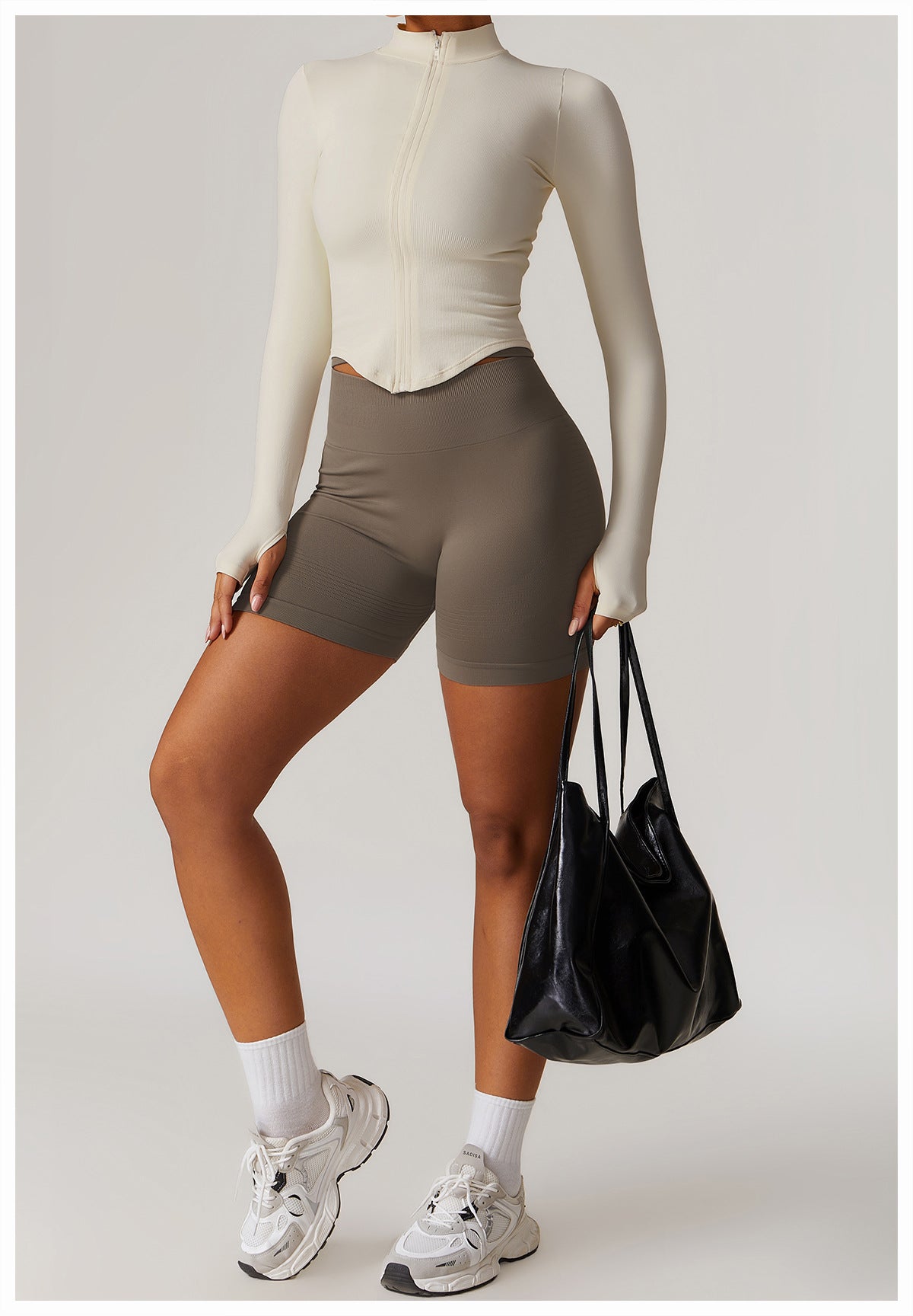 Zip-Up Long Sleeve