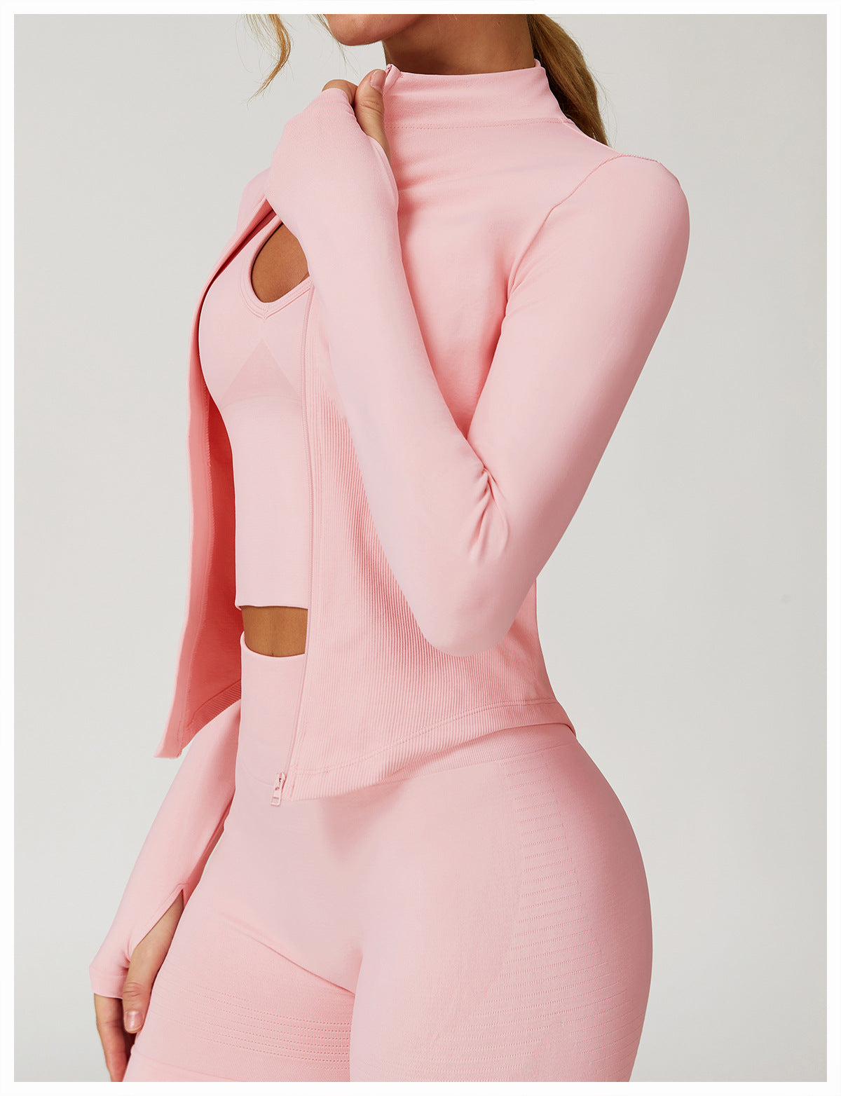 Zip-Up Long Sleeve