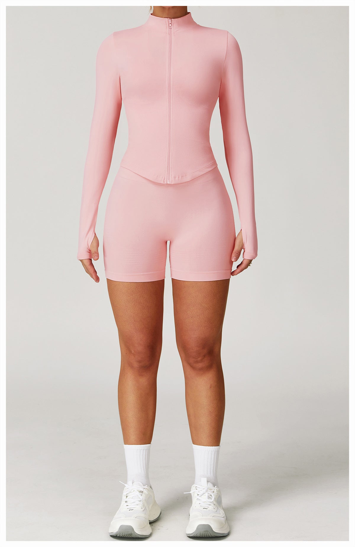 Zip-Up Long Sleeve
