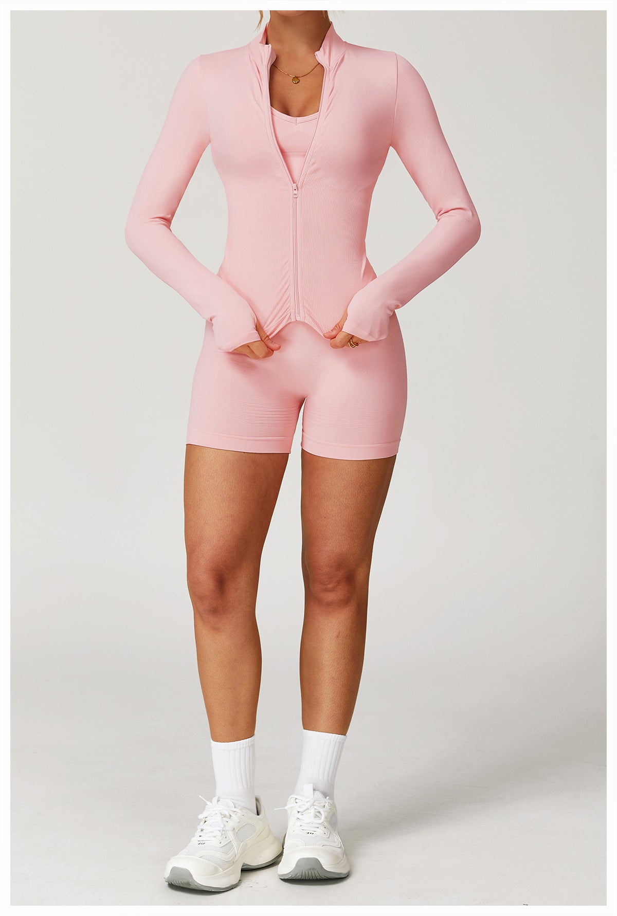 Zip-Up Long Sleeve