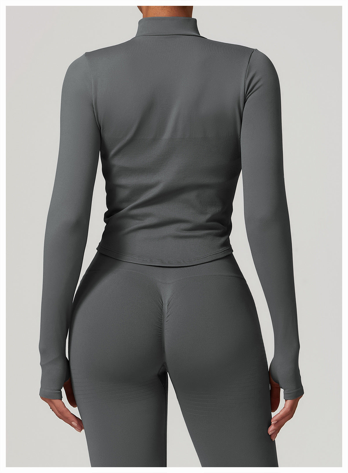 Zip-Up Long Sleeve
