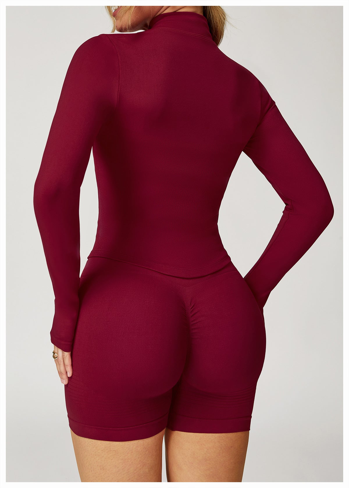 Zip-Up Long Sleeve