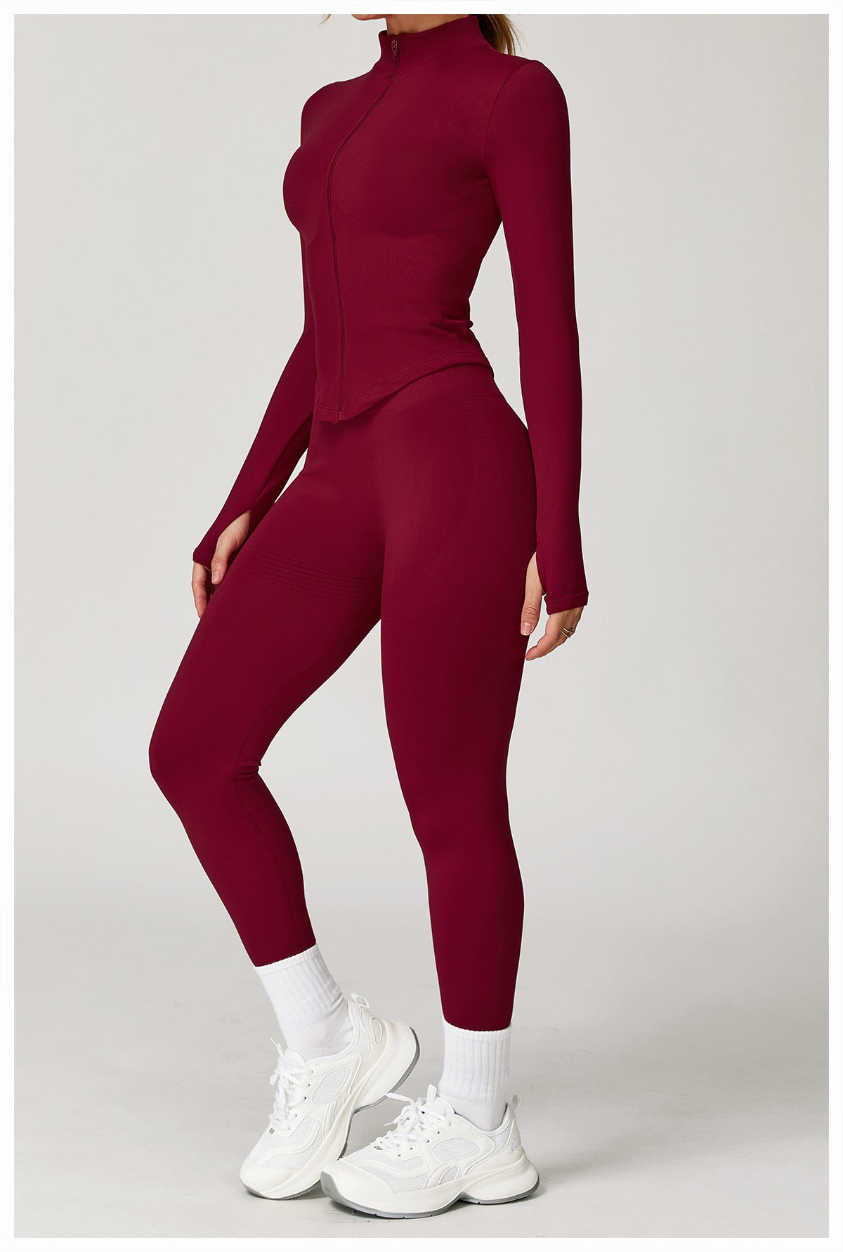 Zip-Up Long Sleeve