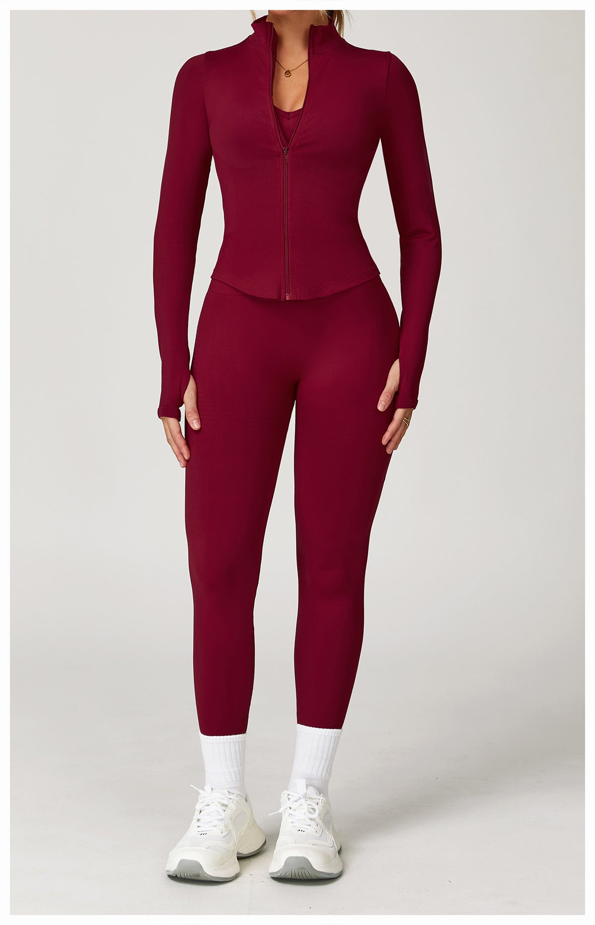 Zip-Up Long Sleeve