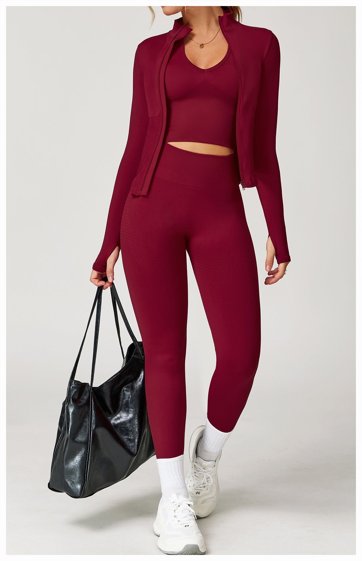 Zip-Up Long Sleeve
