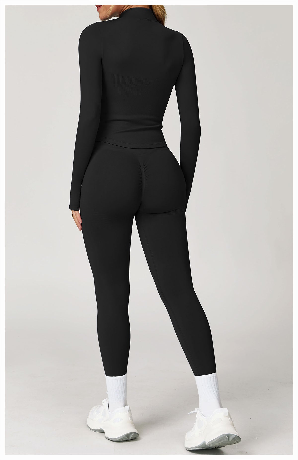 Zip-Up Long Sleeve