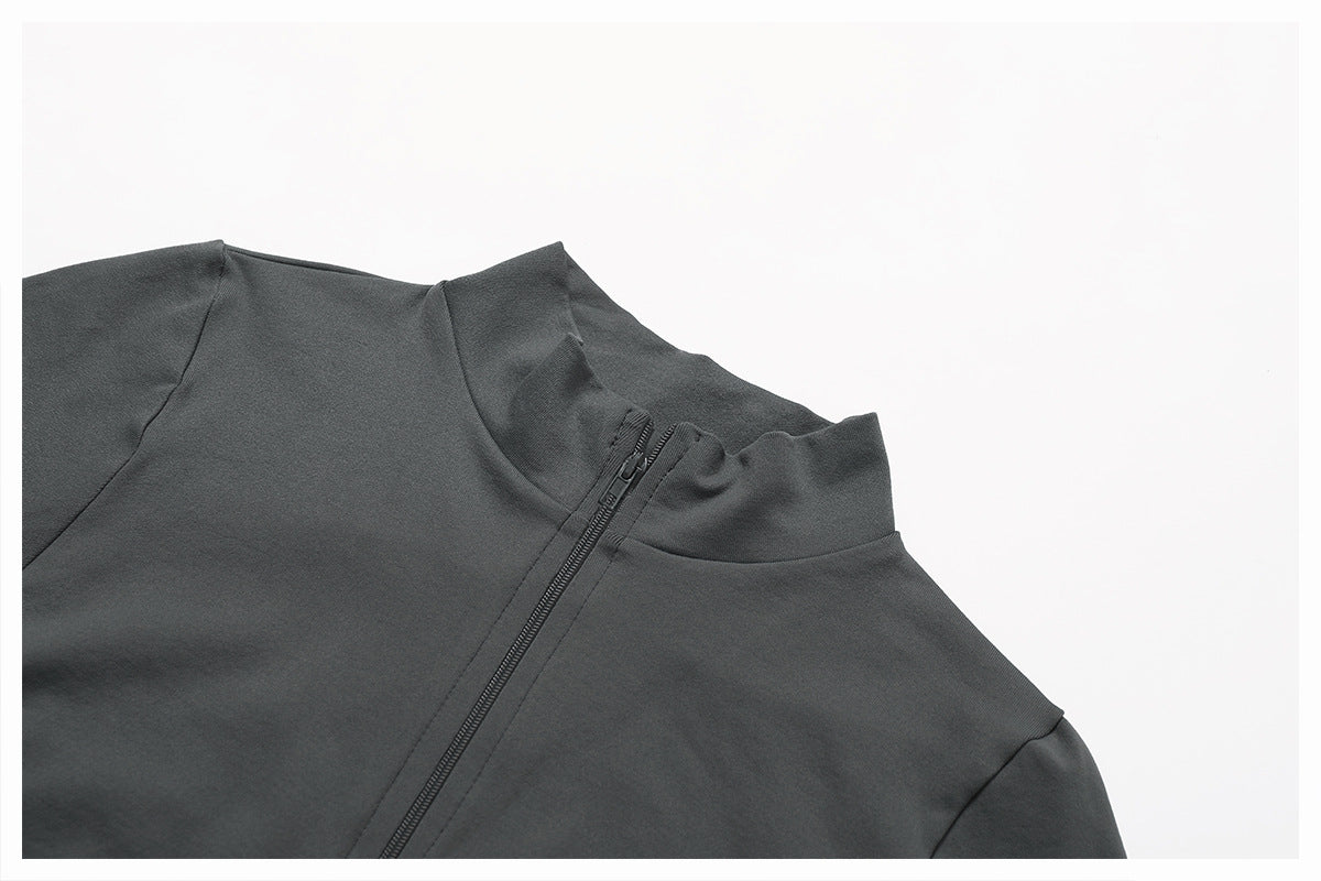 Zip-Up Long Sleeve